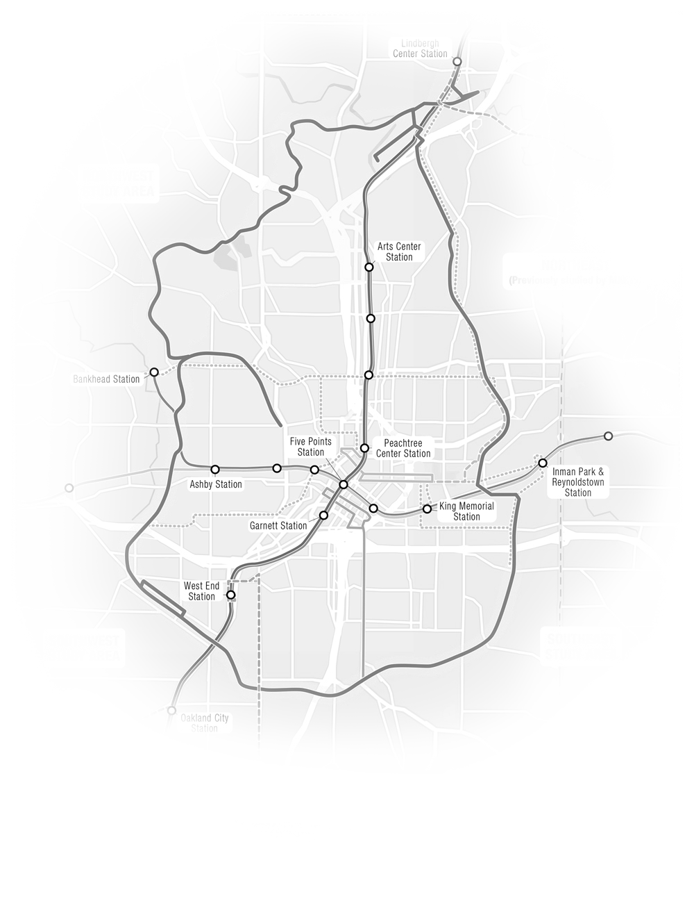 Atlanta Beltline Map